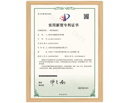 專利證書(shū)